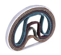 fait avec 3 M Lot de 5 bandes abrasives non tissées SC-BS Mix 5 degrés : coarse, moyen, veryfine, S uper fine, type T blanc, 13 mm x 457 mm