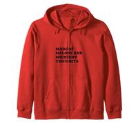 Fait de mélodie et de pensées de Minuit Sweat à Capuche