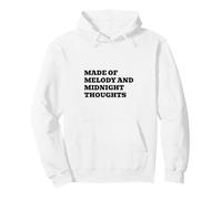 Fait de mélodie et de pensées de Minuit Sweat à Capuche