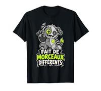 Fait de Morceaux differents - Monstre Mignon et drôle T-Shirt