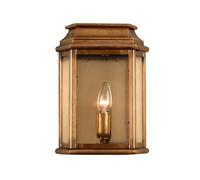 Fait Main Applique Murale Laiton Carré Maison IP44 Vintage Lampe Sinclair