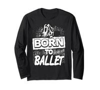 Fait pour la Scène de Ballet Danseur Passionné Manche Longue