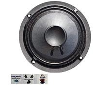 FAITAL PRO 1 WOOFER 6FE200 6 FE 200 Haut-Parleur 16,50 cm 165 mm 6,5" de diamètre 130 Watt rms et 260 Watt impédance Max 4 ohms 95 DB pour sensibilité Voiture, 1 pièce + 3 Stickers Cadeau