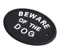 Faites attention au panneau de chien imperméable et résistant à la constitution des améliorations d'avertissement qui sont faciles à utiliser pour les termes. Utilisez la sécurité en plein air.