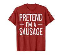 Faites comme si j'étais Un Costume de Saucisse d'halloween T-Shirt