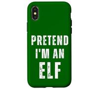 Faites comme si j'étais Un Elfe, Costume pour Halloween Coque pour iPhone X/XS