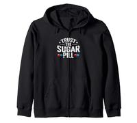 Faites Confiance à la Pilule de Sucre Placebo Sweat à Capuche