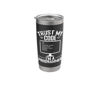 Faites confiance à mon code, je suis programmeur Gobelet isotherme en acier inoxydable double paroi