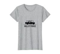 Faites Confiance à Votre Voiture au Style Classique Automobile Valley Forge T-Shirt, Femme, Gris Chiné, M
