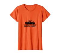 Faites Confiance à Votre Voiture au Style Classique Automobile Valley Forge T-Shirt, Femme, Orange, 3XL