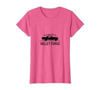 Faites Confiance à Votre Voiture au Style Classique Automobile Valley Forge T-Shirt, Femme, Rose Chiné, M