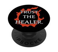 Faites Confiance au guérisseur pour Les Guerriers de la lumière et des ténèbres PopSockets PopGrip Adhésif