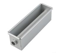 Faites cuire en toute confiance en utilisant ce moule à pain carré en aluminium au design unique (B)