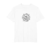 Faites de Belles Choses : Inspiration Artistique T-Shirt, Homme Grandes Tailles, Blanc, 2X Tall