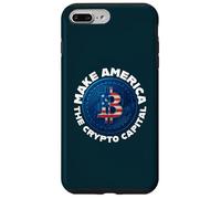 Faites de l'Amérique la Capitale Mondiale de la cryptographie des États-Unis Merch Coque pour iPhone 7 Plus/8 Plus