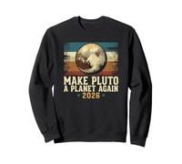 Faites de Pluton Une planète à Nouveau 2026 : Retro Science 9 Planets Lover Sweatshirt