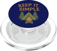 Faites de Votre forêt Un feu de Camp en Toute simplicité PopSockets PopGrip pour MagSafe