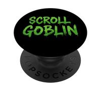 Faites défiler Les Applications de réseaux Sociaux drôles de Goblin PopSockets PopGrip Adhésif