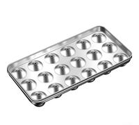 Faites des boules de glace rafraîchissantes aromatisées avec notre plateau sphérique idéal pour toutes les boissons
