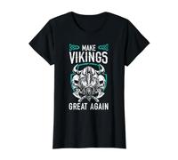 Faites des Vikings Great Again Scandinave Valhalla Norsemen T-Shirt Graphique avec Valeur