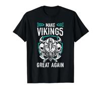 Faites des Vikings Great Again Scandinave Valhalla Norsemen T-Shirt Graphique avec Valeur