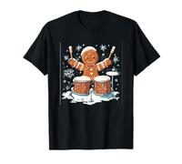 Faites du Bruit avec Cette Tenue Festive de Batteur T-Shirt