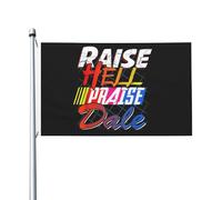 Faites Du Bruit, Louez Dale Bannière Résistant Aux Intempéries Drapeau Solide Drapeau De Jardin Pour Célébrations Mur Fête 90X150Cm
