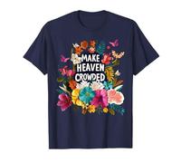 Faites du paradis un verset biblique religieux floral bondé chrétien T-Shirt