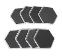 Faites glisser efficacement vos meubles avec ce lot de 8 patins de protection pour tous les sols