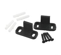 Faites glisser vos portes en douceur avec ce lot de 2 guides de sol réglables en forme de T