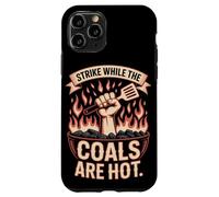 Faites grève pendant qu'il fait chaud Fête du travail Coque pour iPhone 11 Pro