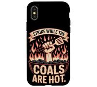 Faites grève pendant qu'il fait chaud Fête du travail Coque pour iPhone X/XS