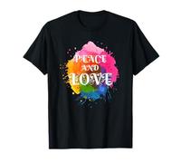 Faites la Paix, Pas la Guerre: Paix et Amour - Peace & Love T-Shirt