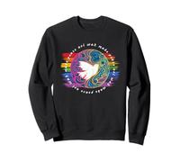 Faites la Paix, Pas la Guerre: Signe de Paix Sweatshirt