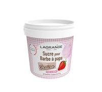 Faites le bonheur des enfants avec des barbes à papa maison - LAGRANGE Sucre saveur Fraise, Sachet de 500g pour 20 préparations - Lot de 3