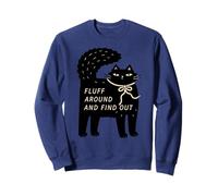 Faites Le Tour et découvrez Un mème drôle de Citation de Chat Sweatshirt