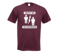 Faites Moi Confiance, Je Suis Divorcé T-Shirt Imprimé Funshirt Design Impression