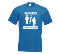 Faites Moi Confiance, Je Suis Divorcé T-Shirt Imprimé Funshirt Design Impression