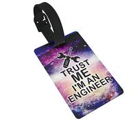 Faites-moi confiance, je suis un ingénieur Étiquettes à bagages pour valises, étiquette de sac avec étiquette de carte d'identité