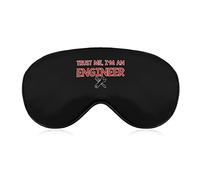 Faites-moi confiance je suis un ingénieur nucléaire masque de sommeil couverture de nuit pour les yeux pour femmes hommes BlockLight pour avion voyage sieste sangle réglable