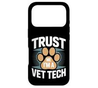 Faites-Moi Confiance, Je suis Une technicienne vétérinaire, Une fierté Coque pour iPhone 17 Pro