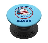 Faites Partie de l'équipe Baseball Design Coach édition 2026 PopSockets PopGrip Adhésif
