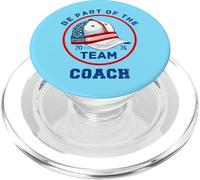 Faites Partie de l'équipe Baseball Design Coach édition 2026 PopSockets PopGrip pour MagSafe