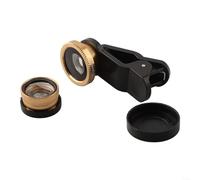 Faites passer vos photos au niveau supérieur avec objectif Fish Eye, grand angle, kit macro (doré)