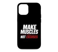 Faites Que Les Muscles ne soient Pas excusés pour la Gym, l'entraînement Physique Coque pour iPhone 12/12 Pro