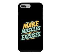 Faites Que Les Muscles ne soient Pas excusés pour la Gym, l'entraînement Physique Coque pour iPhone 7 Plus/8 Plus