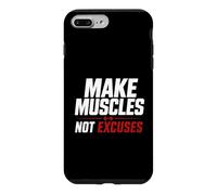 Faites Que Les Muscles ne soient Pas excusés pour la Gym, l'entraînement Physique Coque pour iPhone 7 Plus/8 Plus