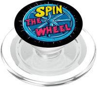 Faites Tourner la Roue pour Un Costume Amusant sans Fin PopSockets PopGrip pour MagSafe