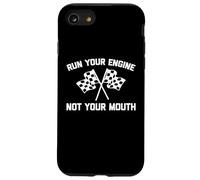 Faites tourner votre moteur, pas votre bouche - Funny Race Car Guy Racing Coque pour iPhone SE (2020) / 7 / 8