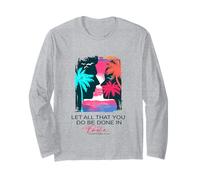 Faites tout ce que vous faites avec amour Christian Beach Romance Manche Longue